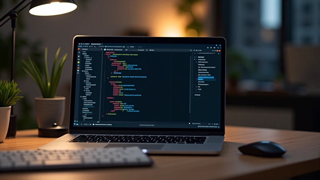 Editor Python con codice APScheduler visibile, finestra di esecuzione che mostra log dei task, ambiente di sviluppo con colori scuri e font monospace